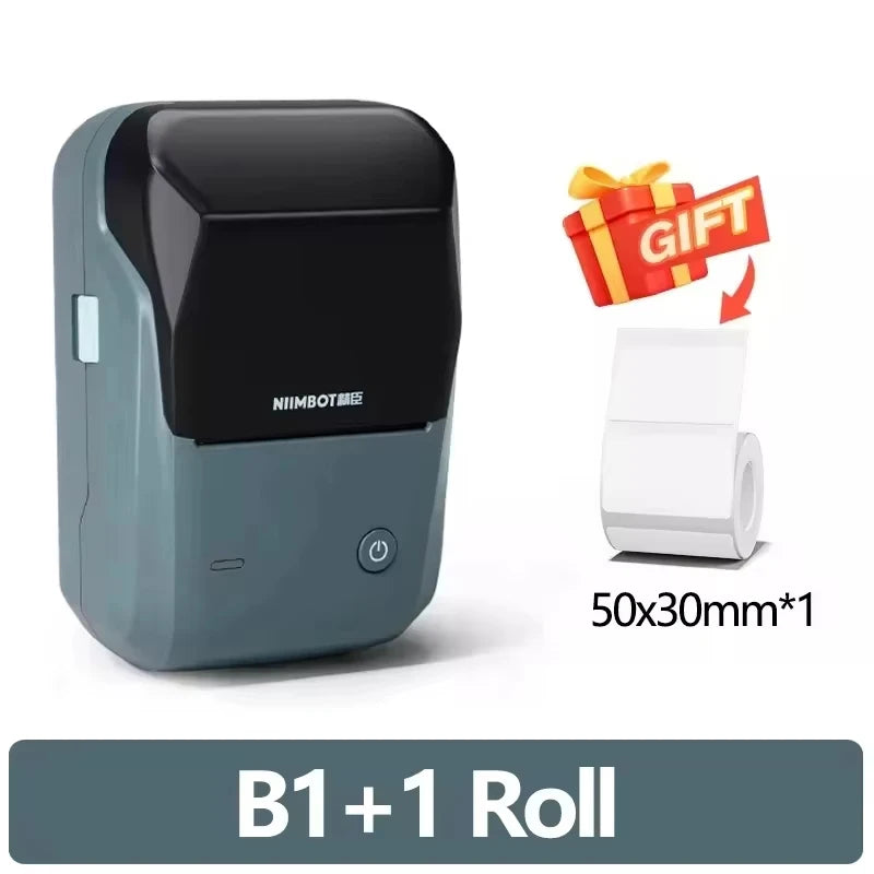 Niimbot B21 Mini Portable Thermal Label Printer Mini Adhesive Sticker Printers for Home Office For Mobile Phone NEW