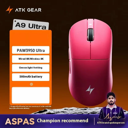 Dragonfly A9 Ultra – 8KHz Wireless Gaming Mouse