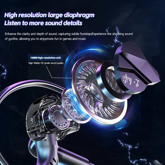 SoundStrike Dual Mic – HiFi Gaming Earphones for Samsung