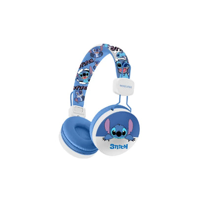 New Disney Mickey Stitch Wireless Earphones Bluetooth Surround Sound Stereo Foldable Earphones Laptop Earphones