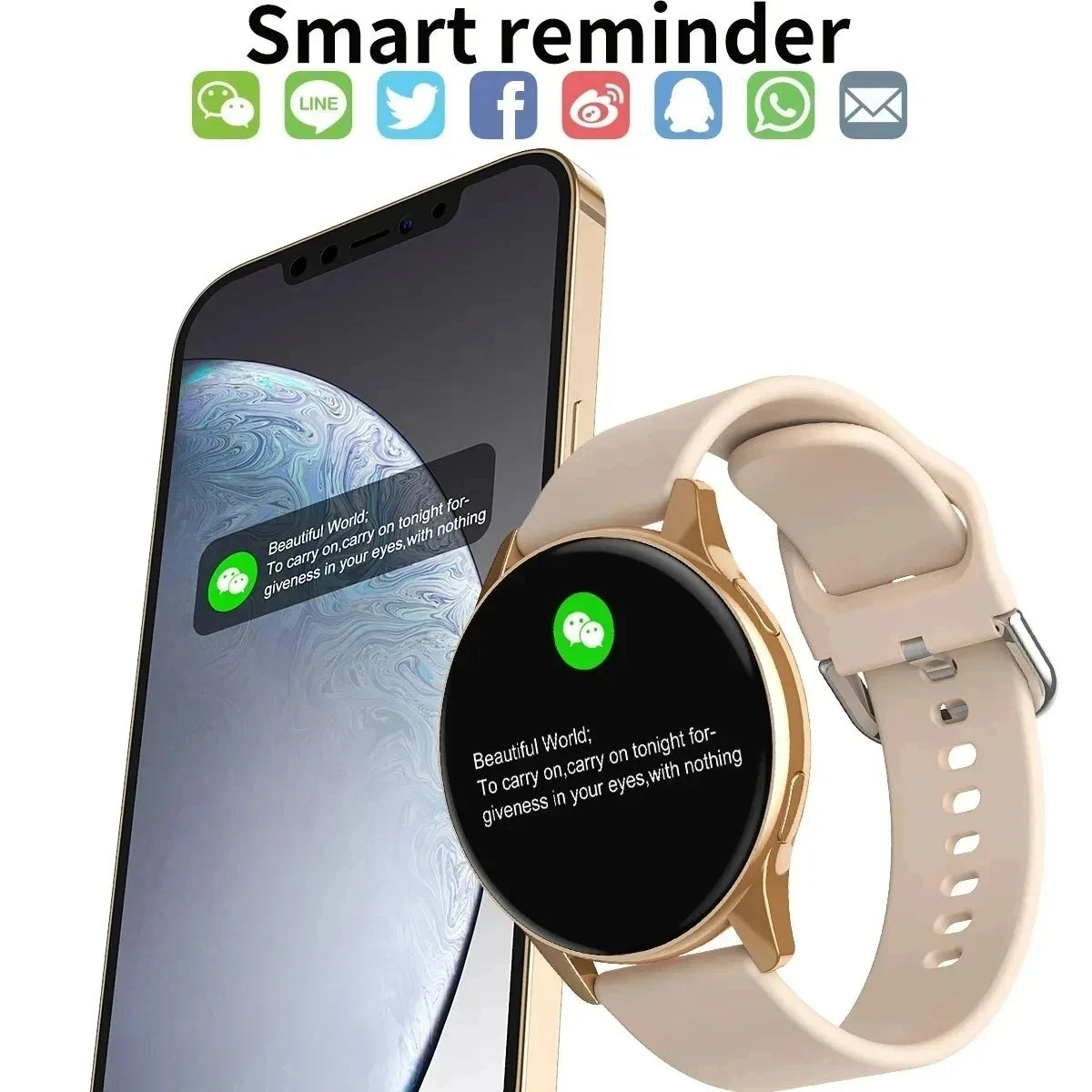 SmartSync - Smartwatch with Fitness Tracker